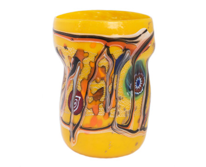 Glass multicolored Murano, 350 ml