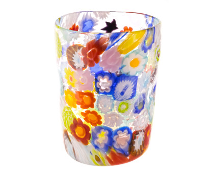 Glass multicolored Murano, 350 ml